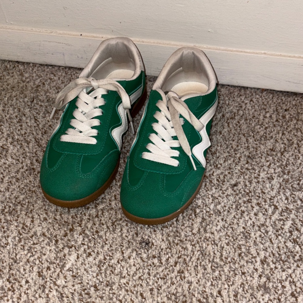 Madden Girl Green Athletic Shoes